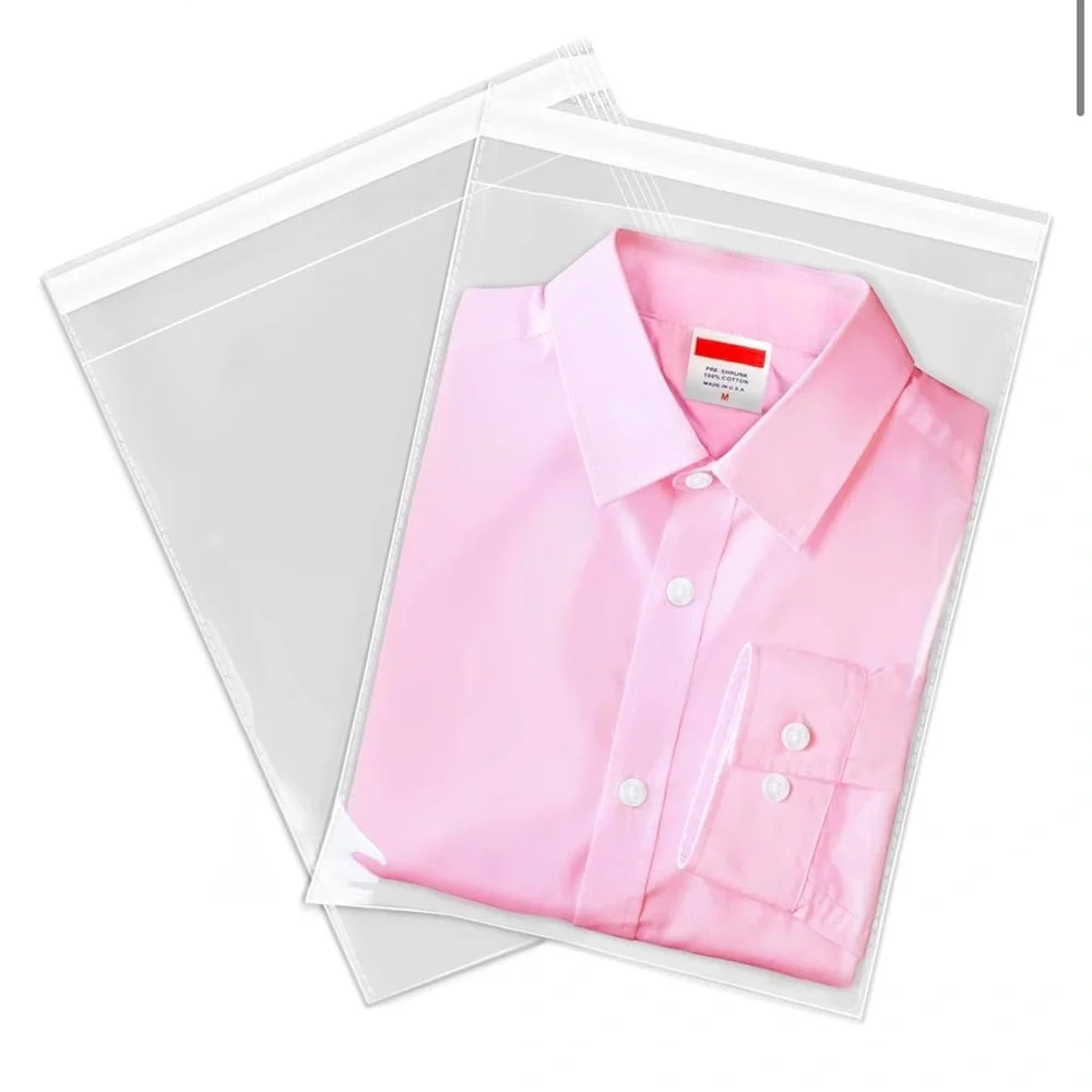 11 X 14” Clear Resealable Cello Poly Bags  200 Count